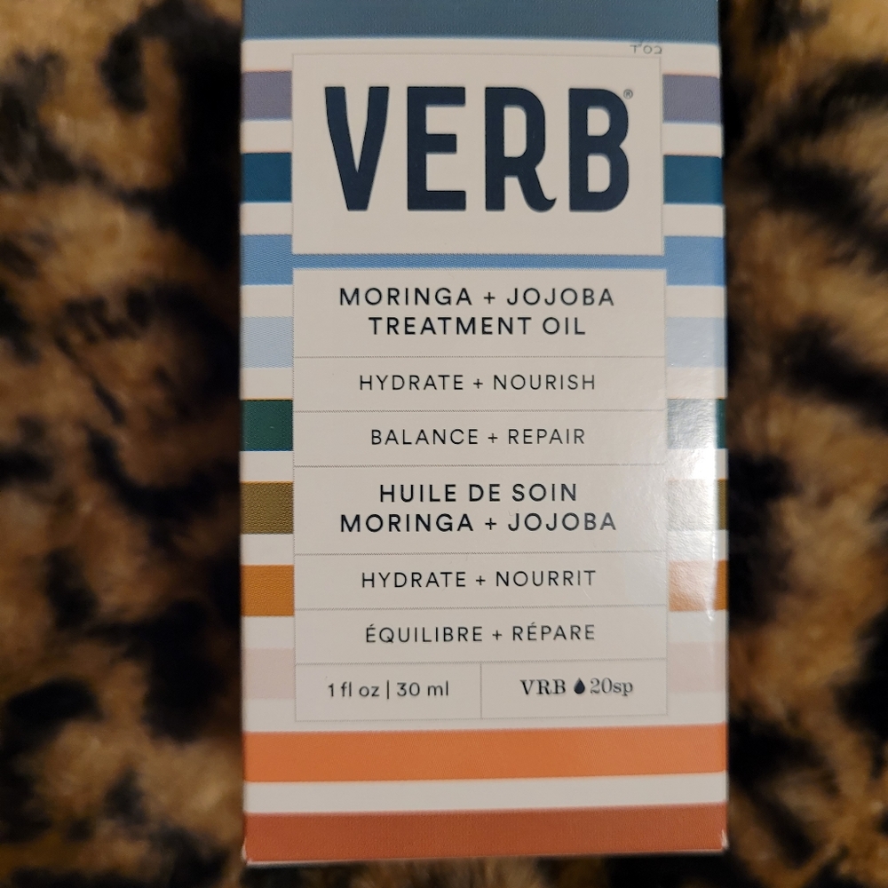 NIB Verb Moringa and Jojoba Treatment Oil